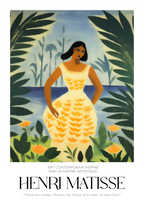 Polynésie, le ciel Matisse Poster