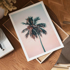 Sunset Palm Dream Poster