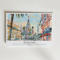 Moscow Cityscape Poster