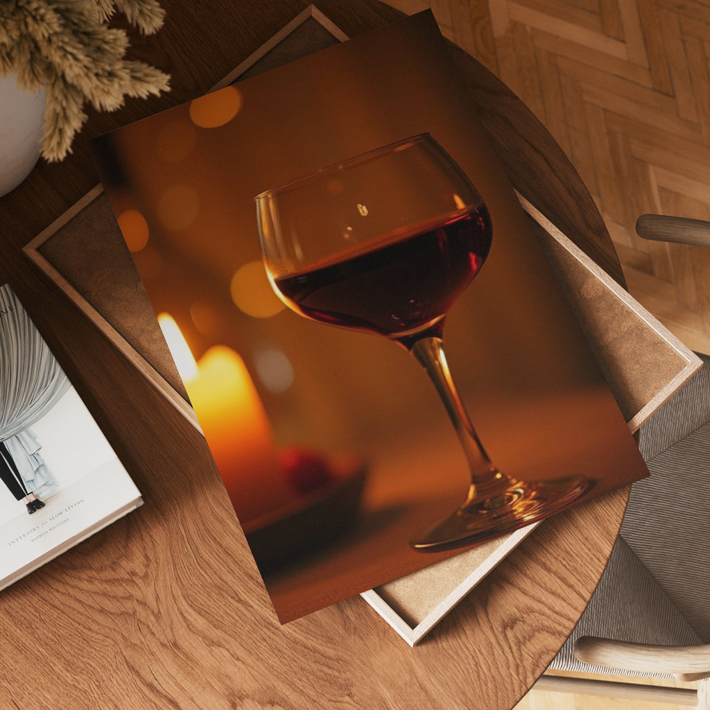 Velvet Night Wine Poster