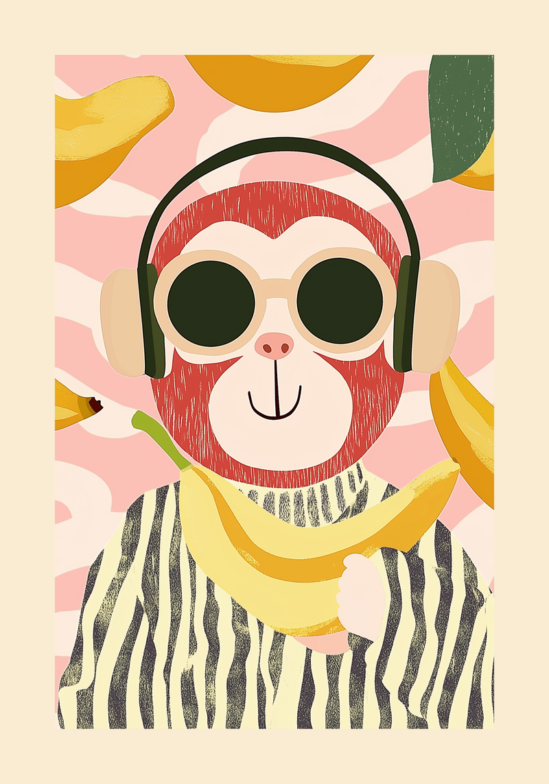 Banana Life Poster
