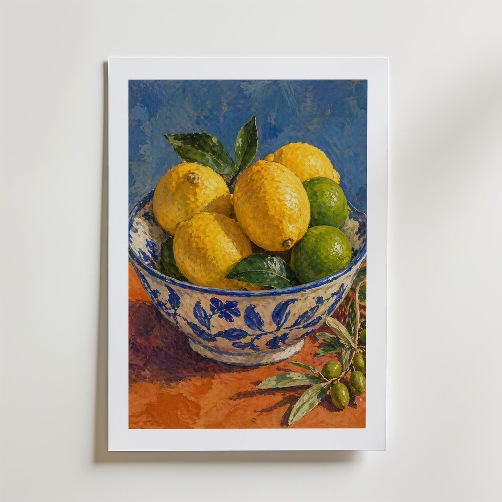 Mediterranean Citrus Poster