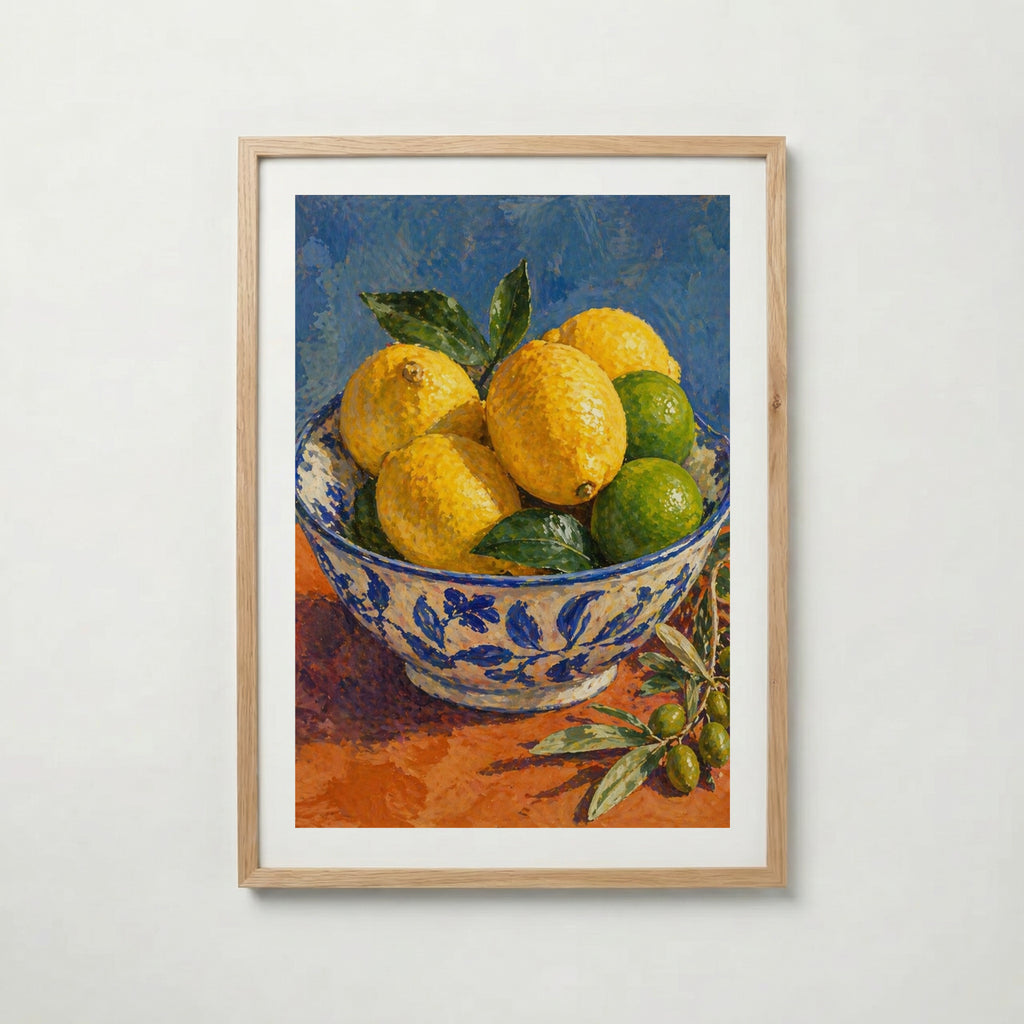 Mediterranean Citrus Poster