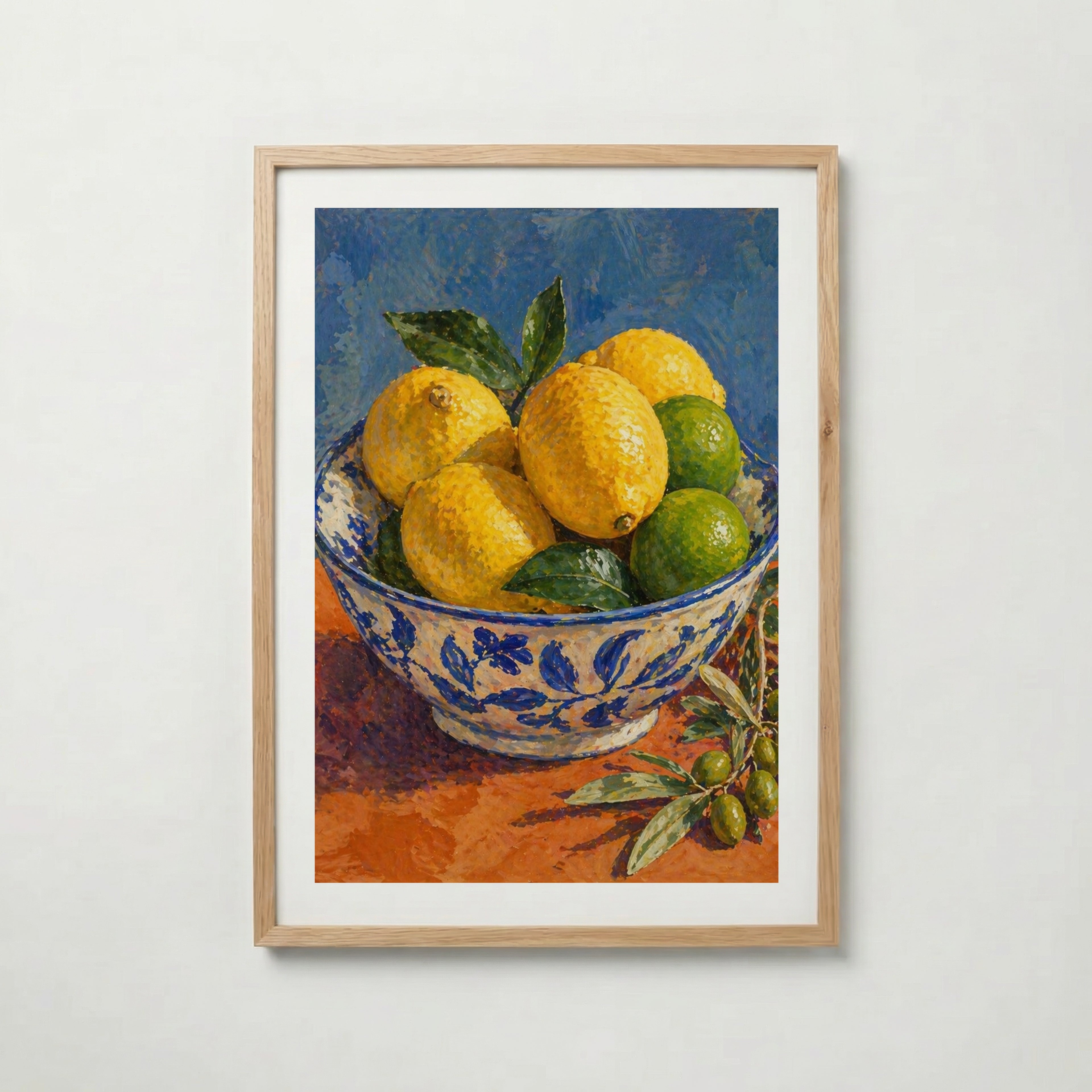 Mediterranean Citrus Poster