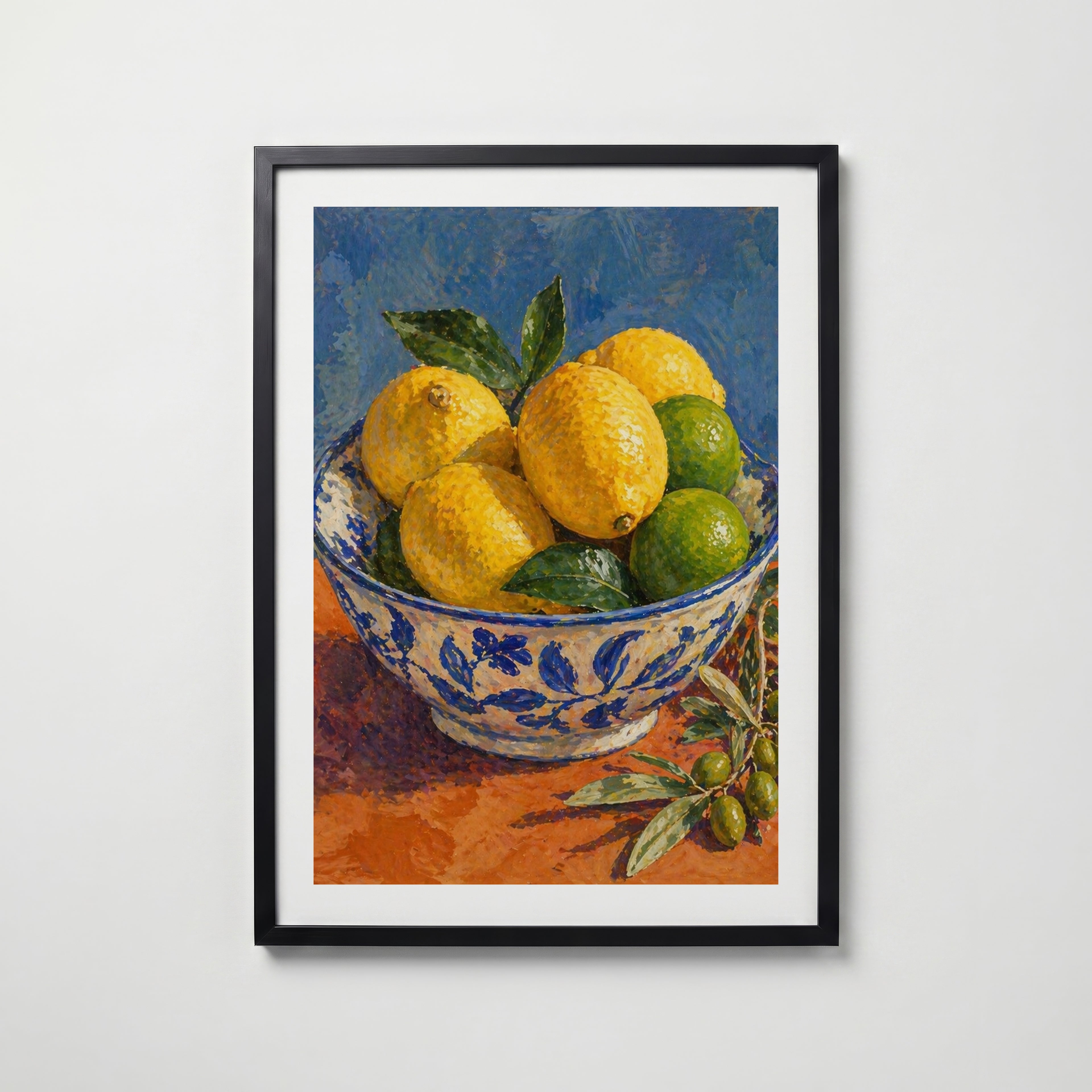 Mediterranean Citrus Poster