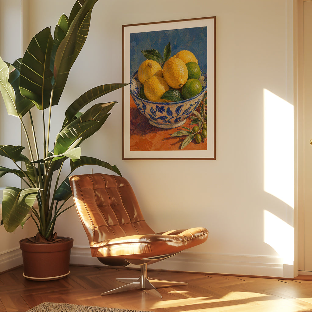 Mediterranean Citrus Poster