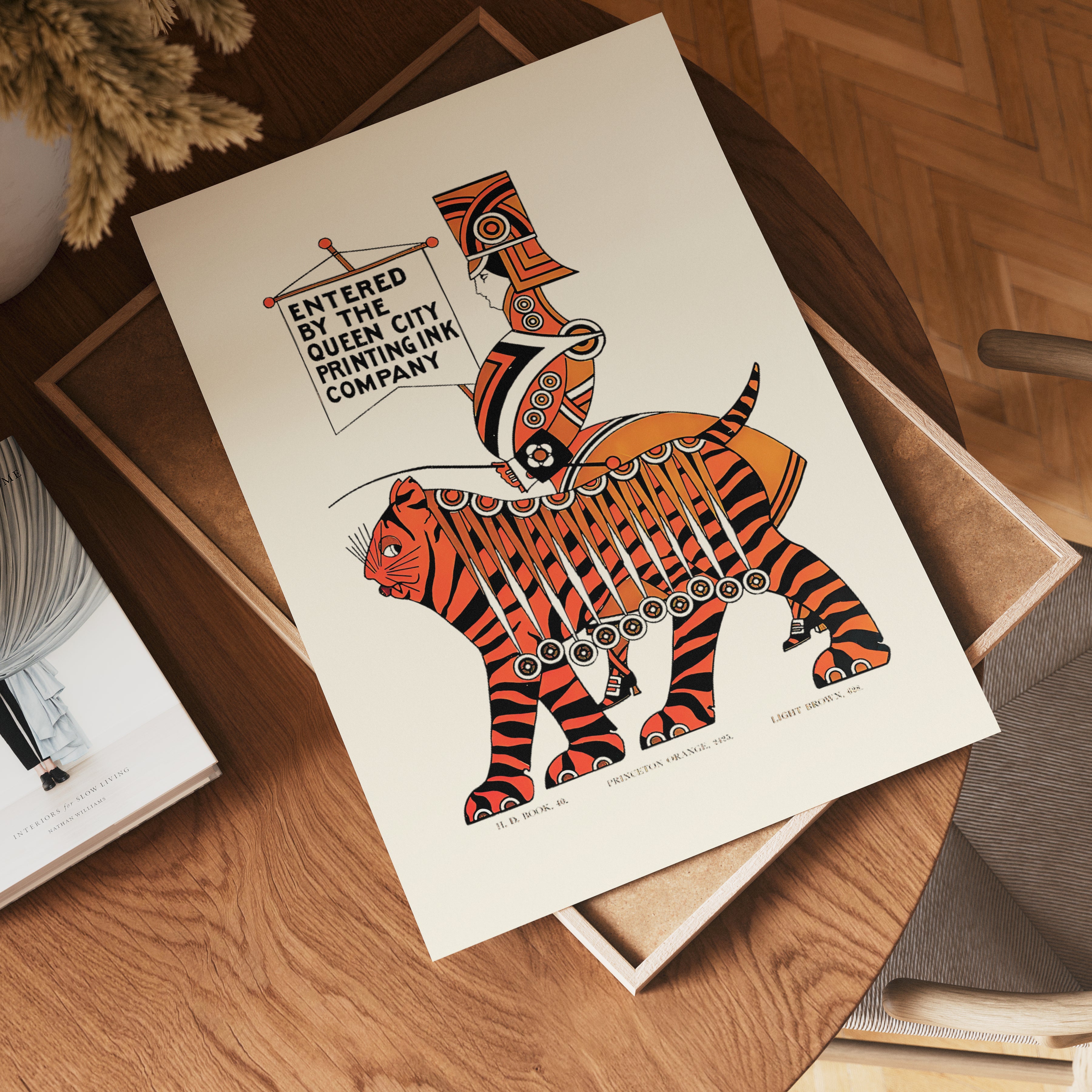 Entered By The Queen Poster