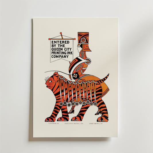 Entered By The Queen Poster