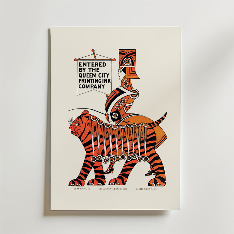 Entered By The Queen Poster