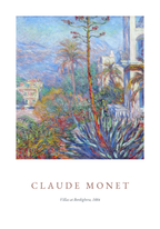 Claude Monet Villas At Bordighera Poster