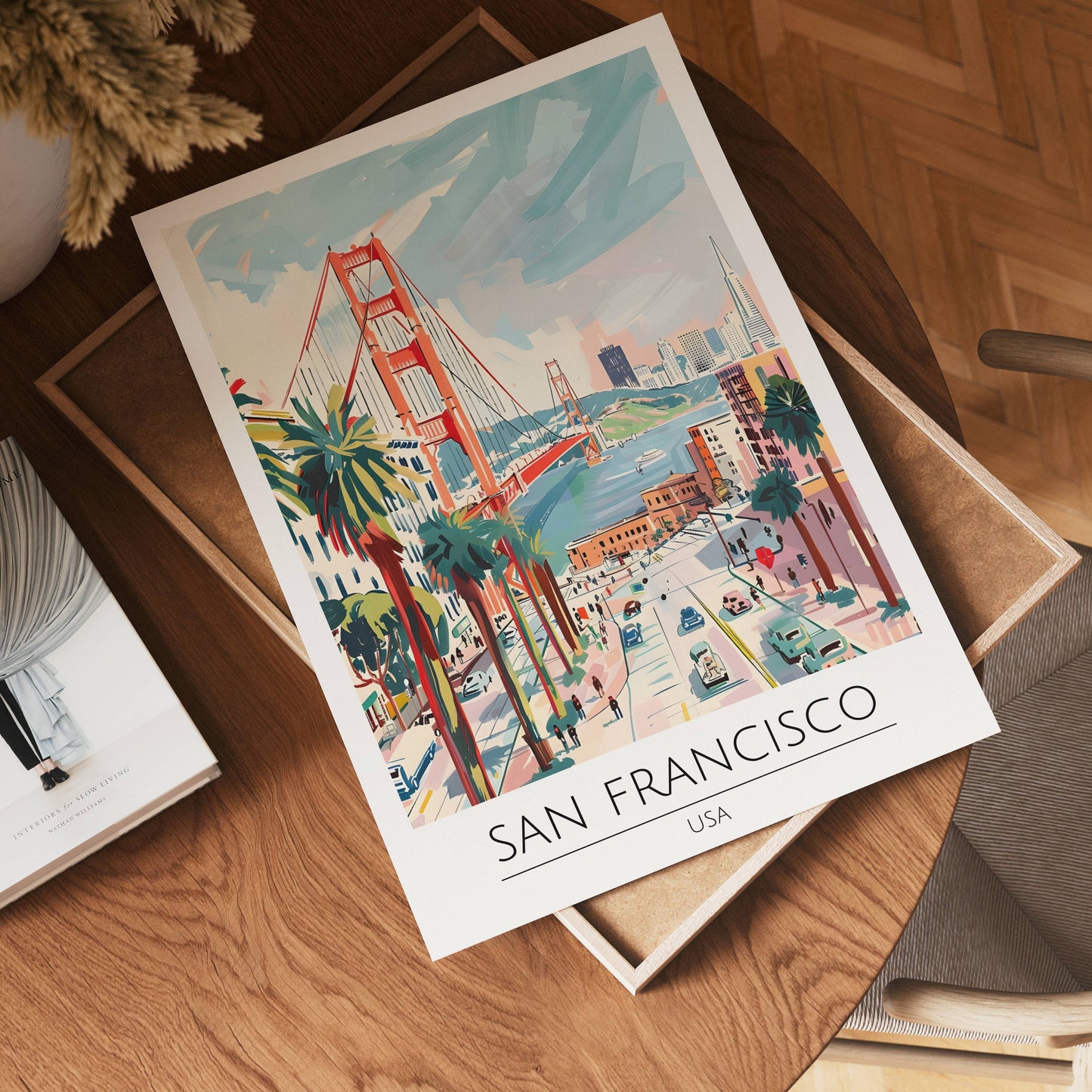 San Francisco Golden Gate Vista Poster