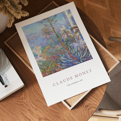 Claude Monet Villas At Bordighera Poster