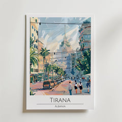 Tirana City Stroll Poster