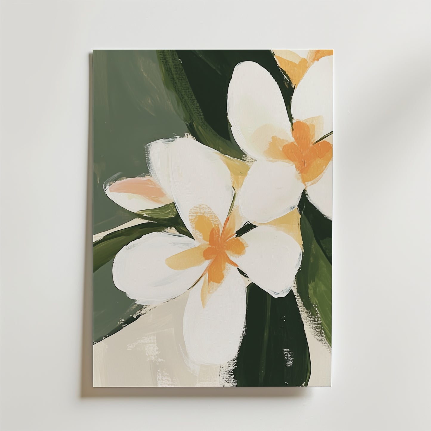 White Rose Bloom Poster