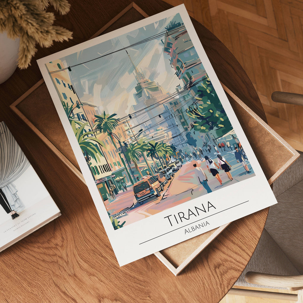 Tirana City Stroll Poster