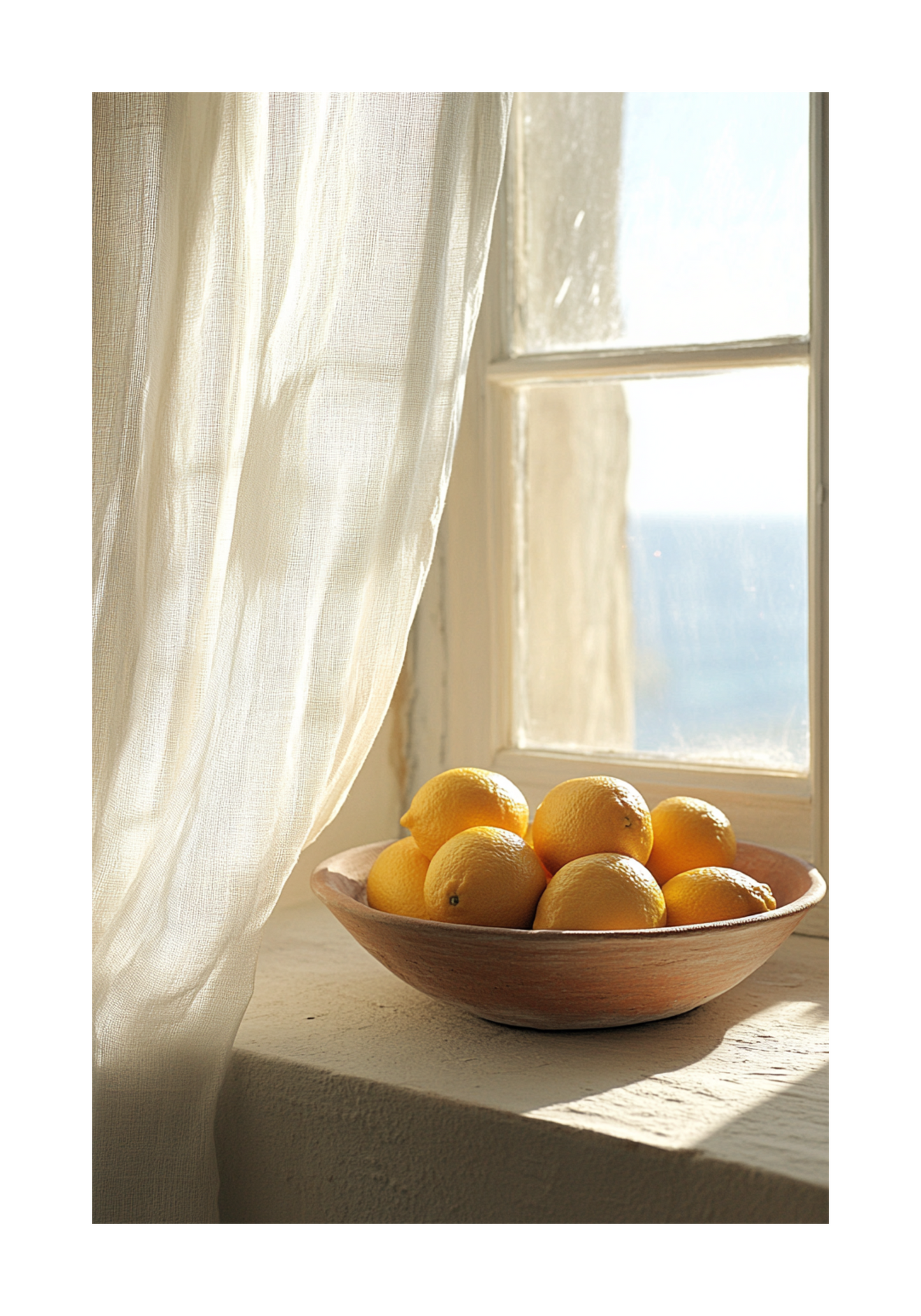 Lemon Bowl Poster