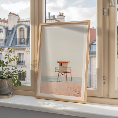 Coastal Watchtower Poster