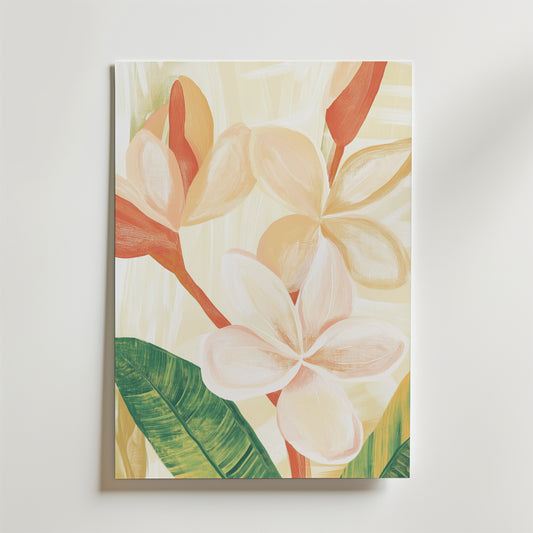 Flower And Leave Poster