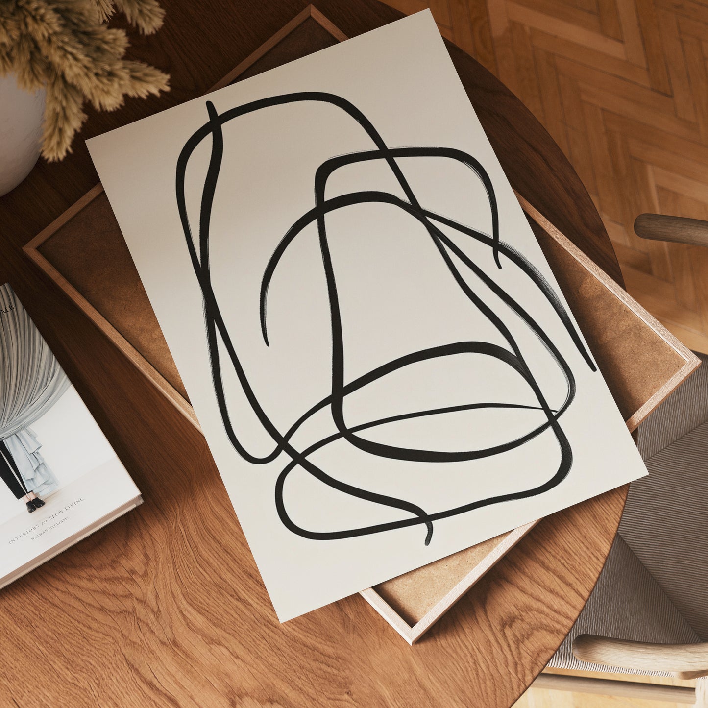 Fluid Lines Poster
