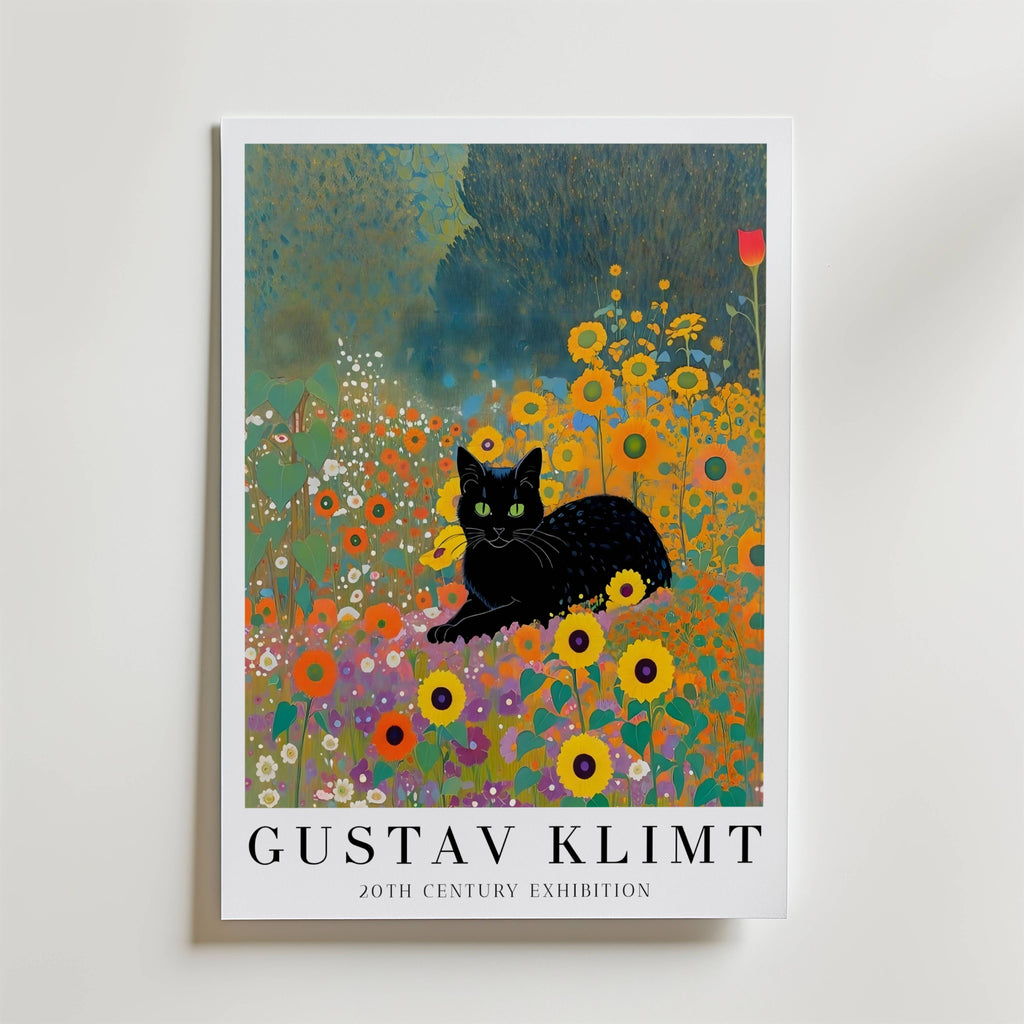 Bundle 3-pack Gustav Klimt Distorted Reality Collection – posters konstvägg väggdekoration – Affischset hos Bozetto
