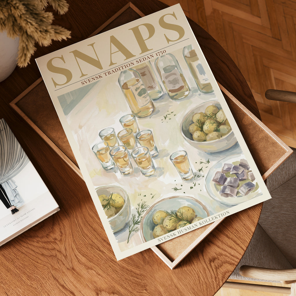 Snaps Poster poster – dekorera med konst – Bozetto affischer