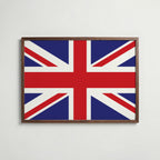 United Kingdom National Flag Poster poster – väggdekoration för hemmet – köp hos Bozetto