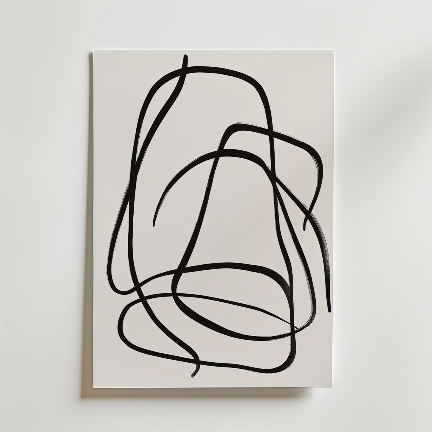 Fluid Lines Poster