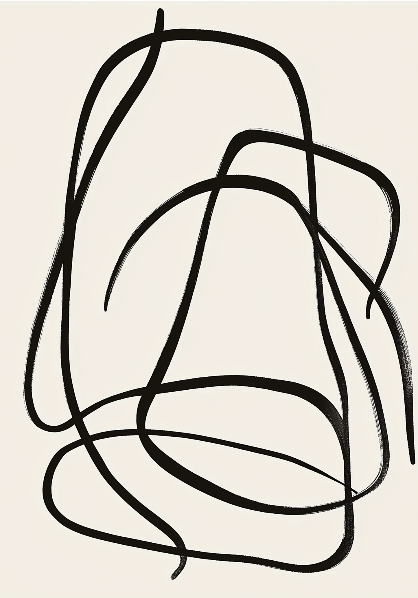 Fluid Lines Poster