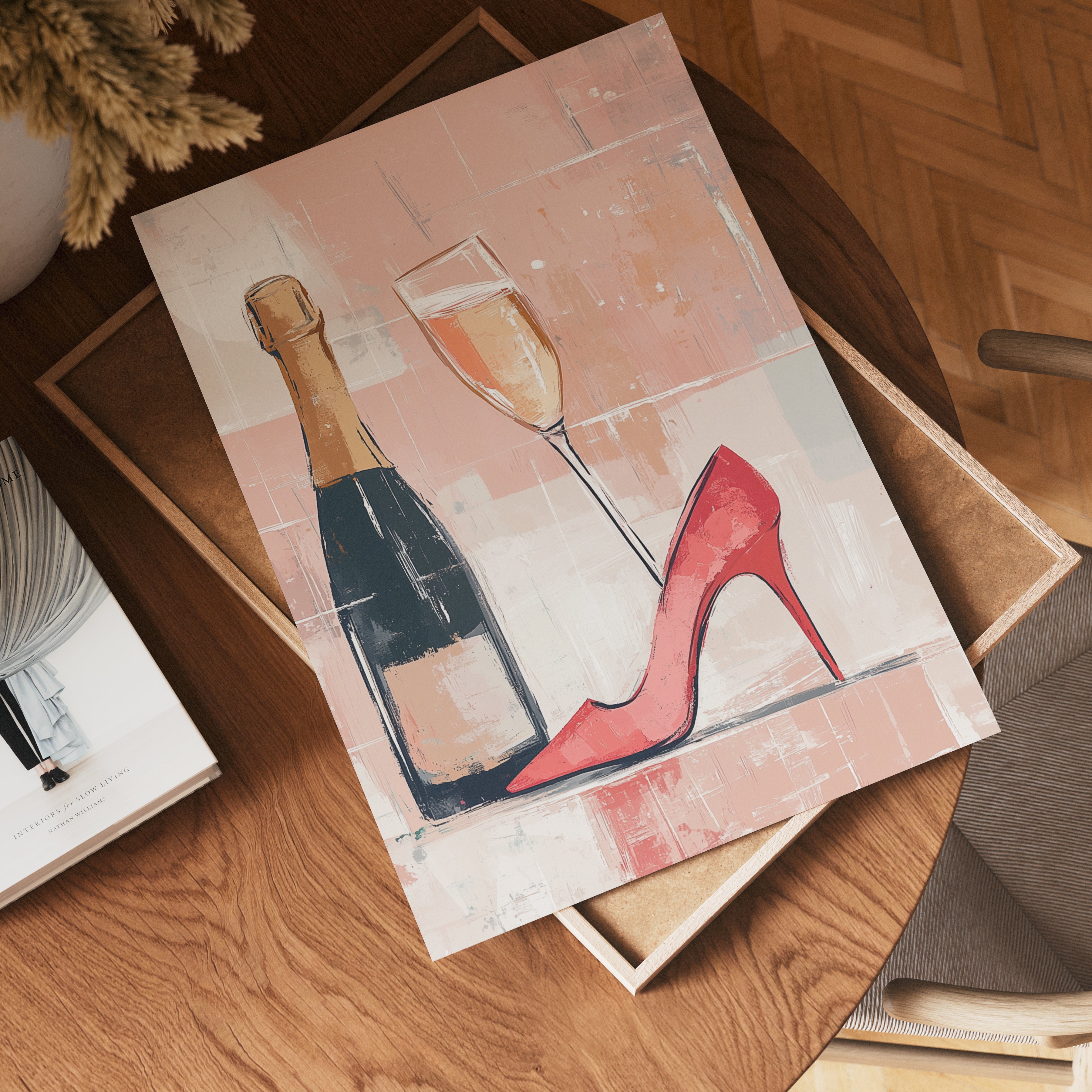 Champagne & Couture Poster