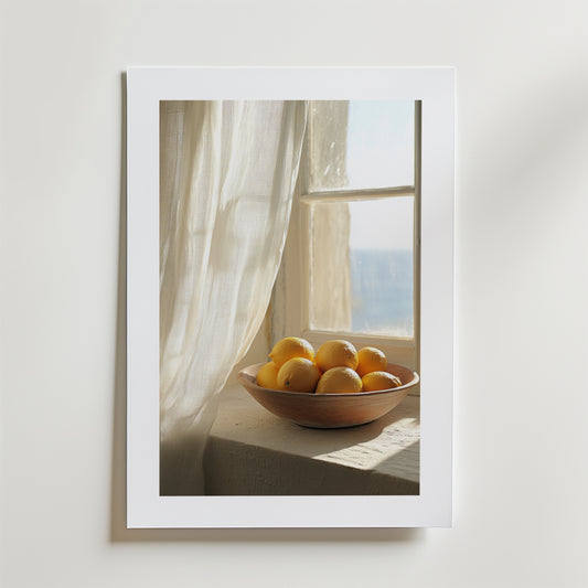 Lemon Bowl Poster