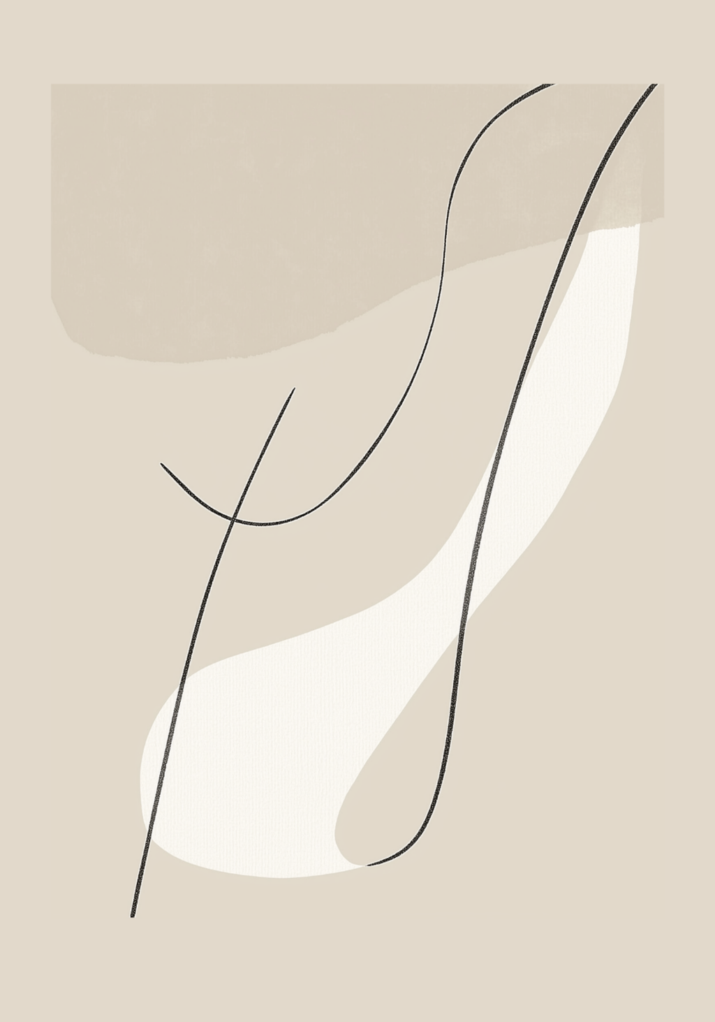 Abstract Lines Poster