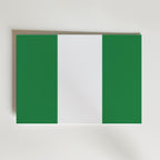 Nigeria National Flag Poster affisch – poster till väggdekoration – köp online hos Bozetto