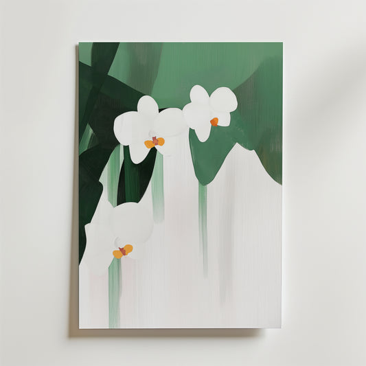 Green Abstract Poster