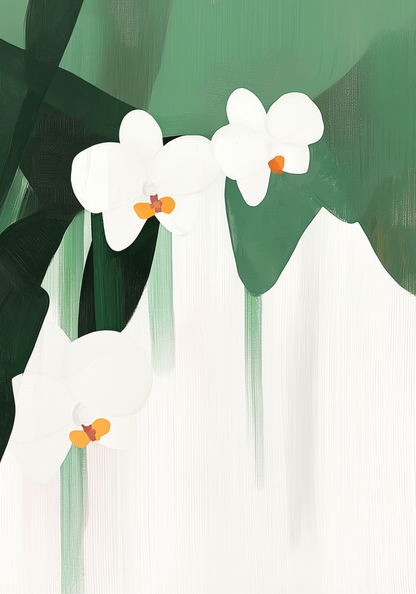 Green Abstract Poster