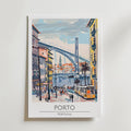 Porto Riverside Tramway Poster