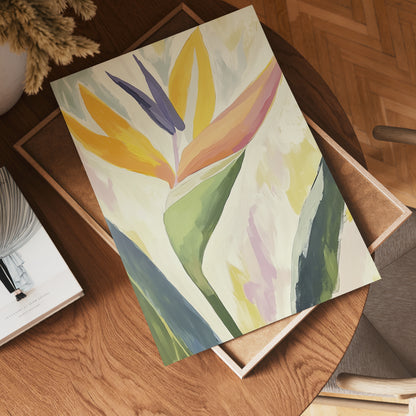 Abstract Tropical Poster