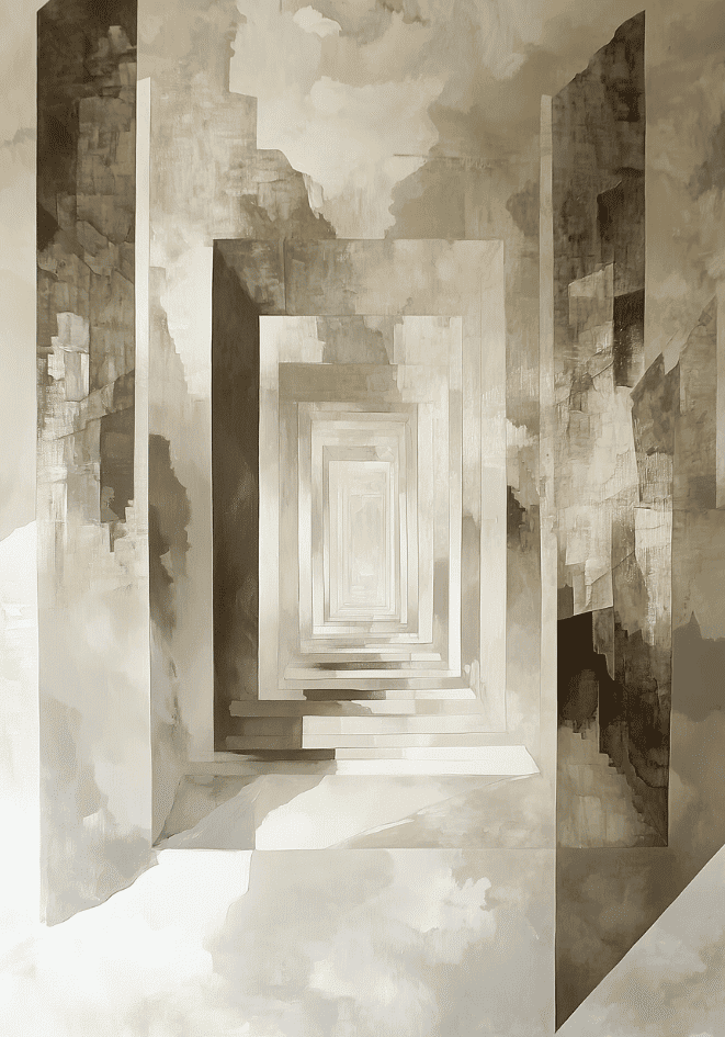 Abstract Infinity Poster