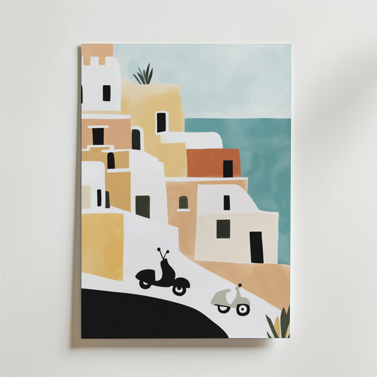 Afternoons in Amalfi Poster