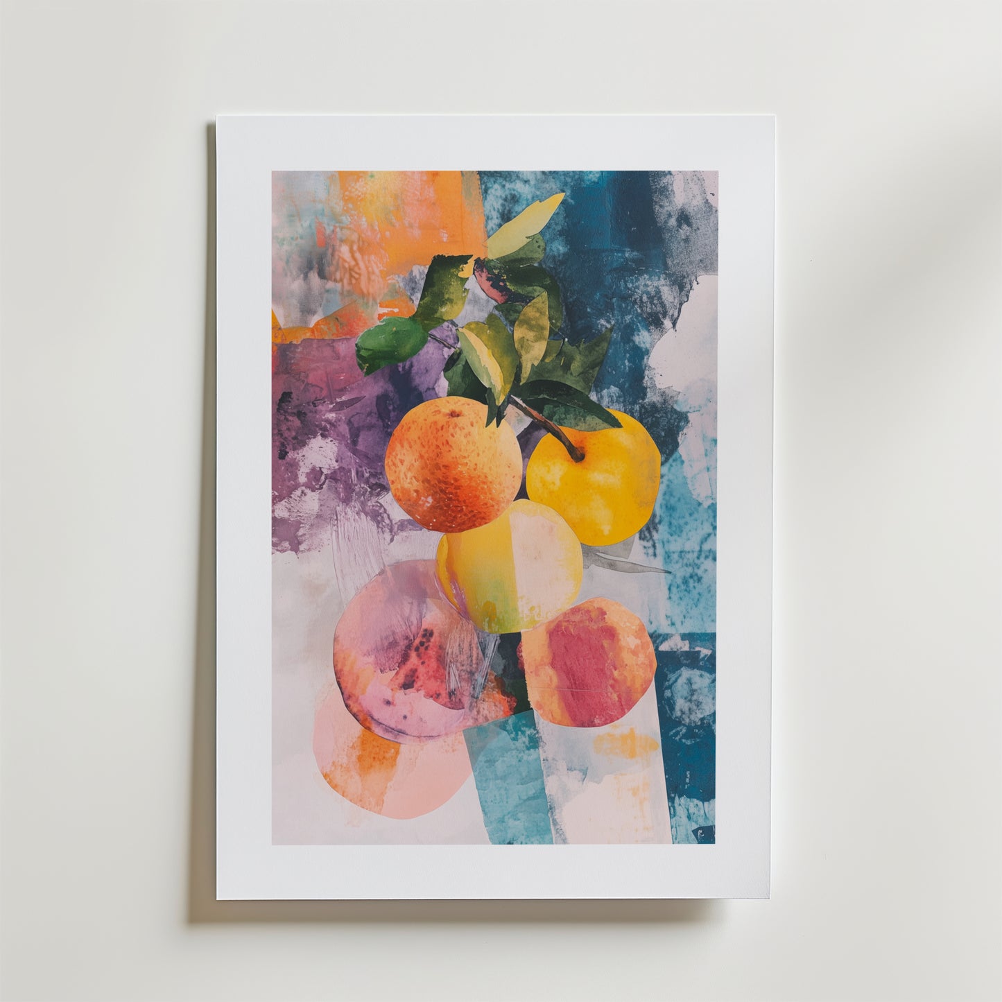 Abstract Harvest Poster