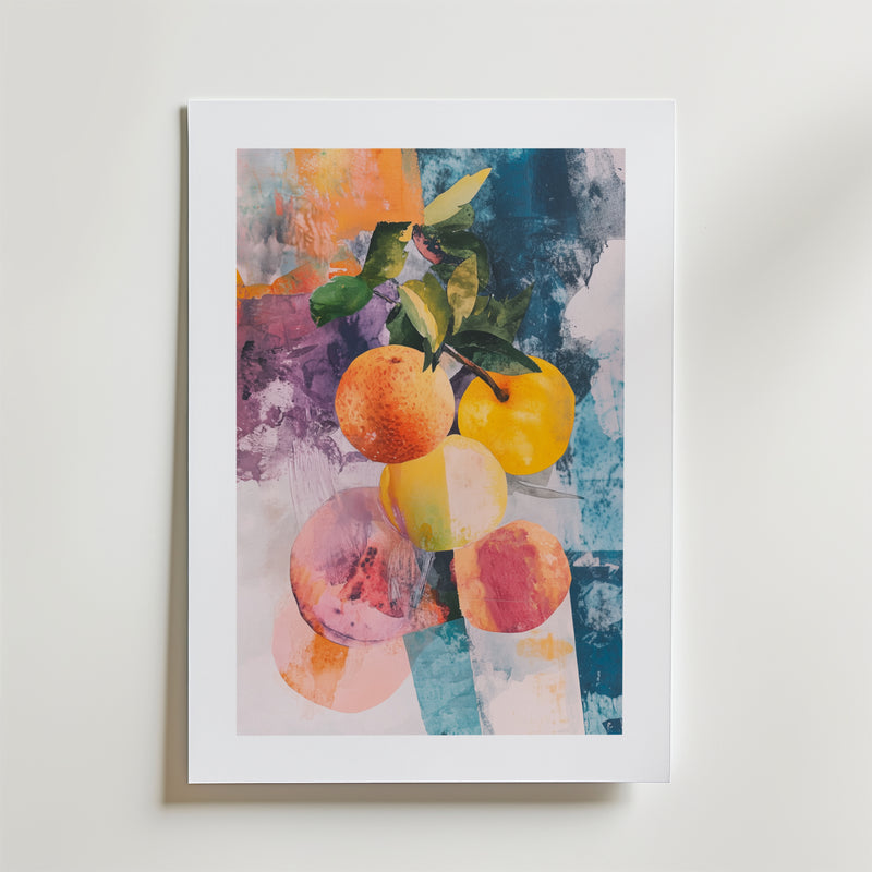 Abstract Harvest Poster