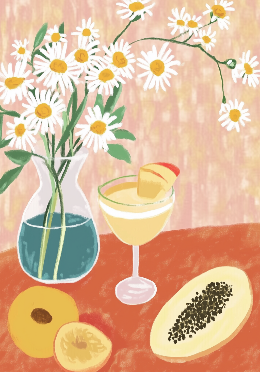 Tropical Blossom Poster