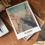 Gran Via Of Madrid Poster