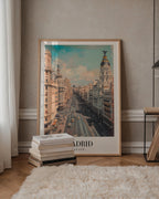 Gran Via Of Madrid Poster