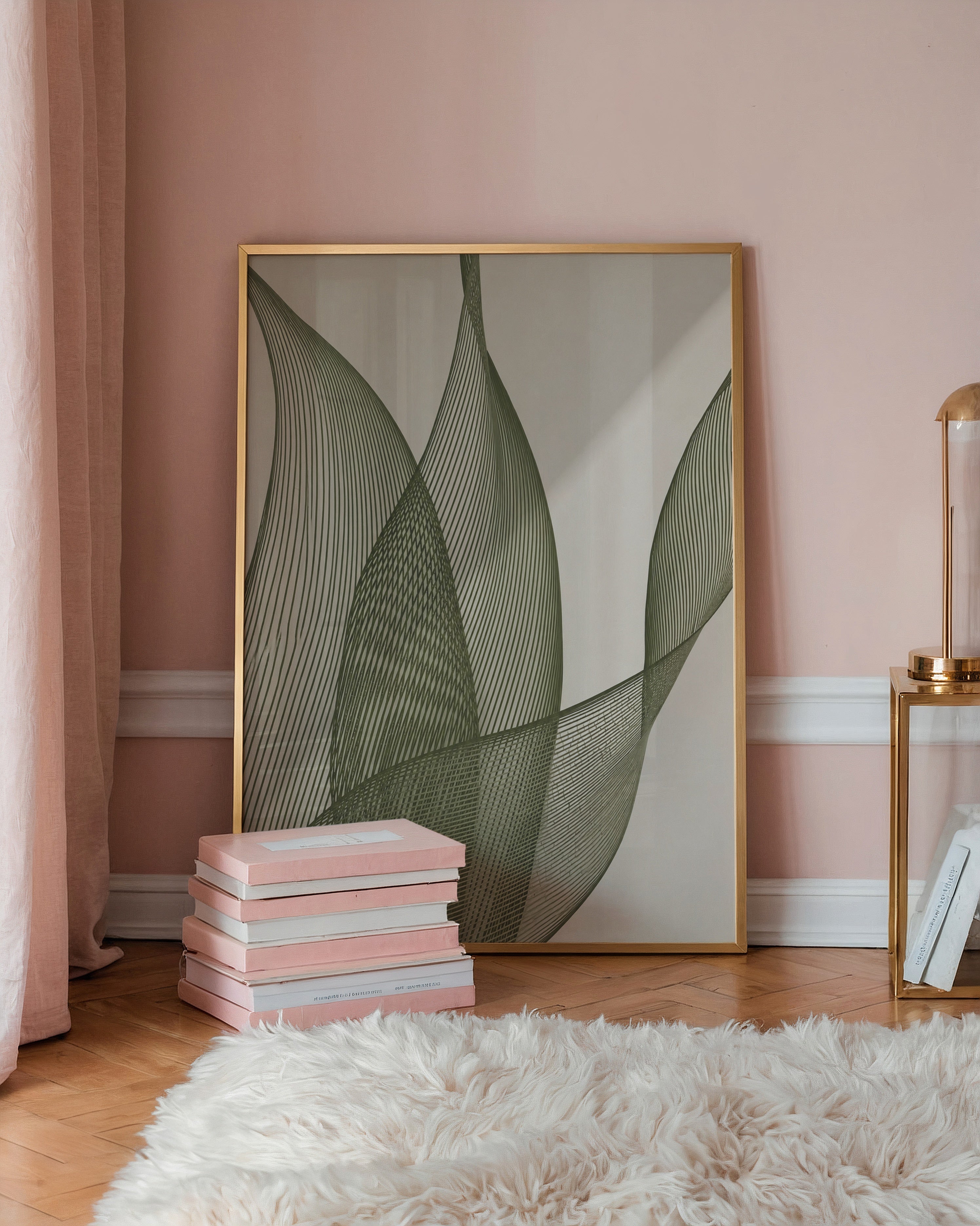 Veiled Agave poster i stilrent hem med modern inredning – köp enkelt hos Bozetto
