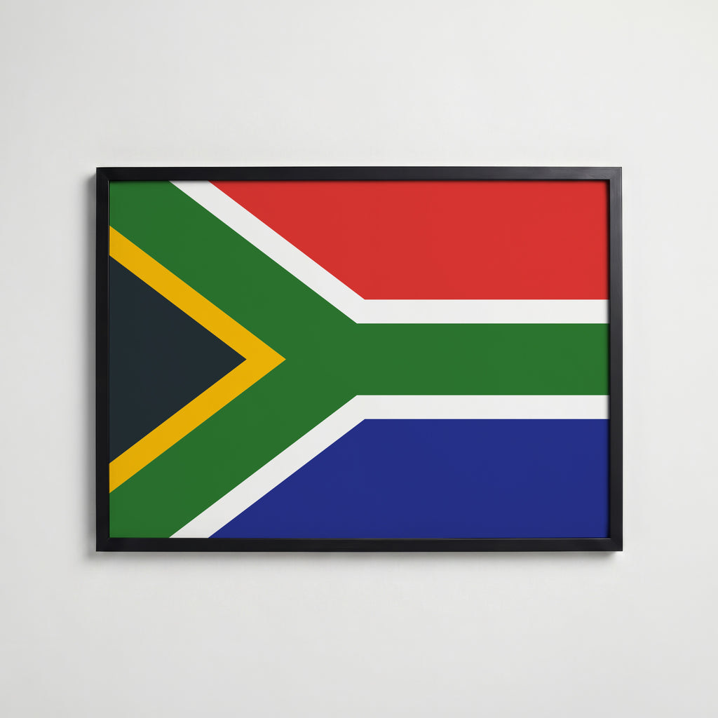 South Africa National Flag Poster affisch – köp poster online – Bozetto väggdekoration
