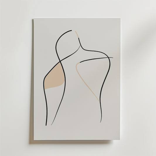 Soft Curves Poster
