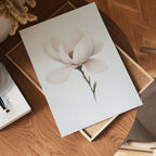 Minimalist magnolia Poster