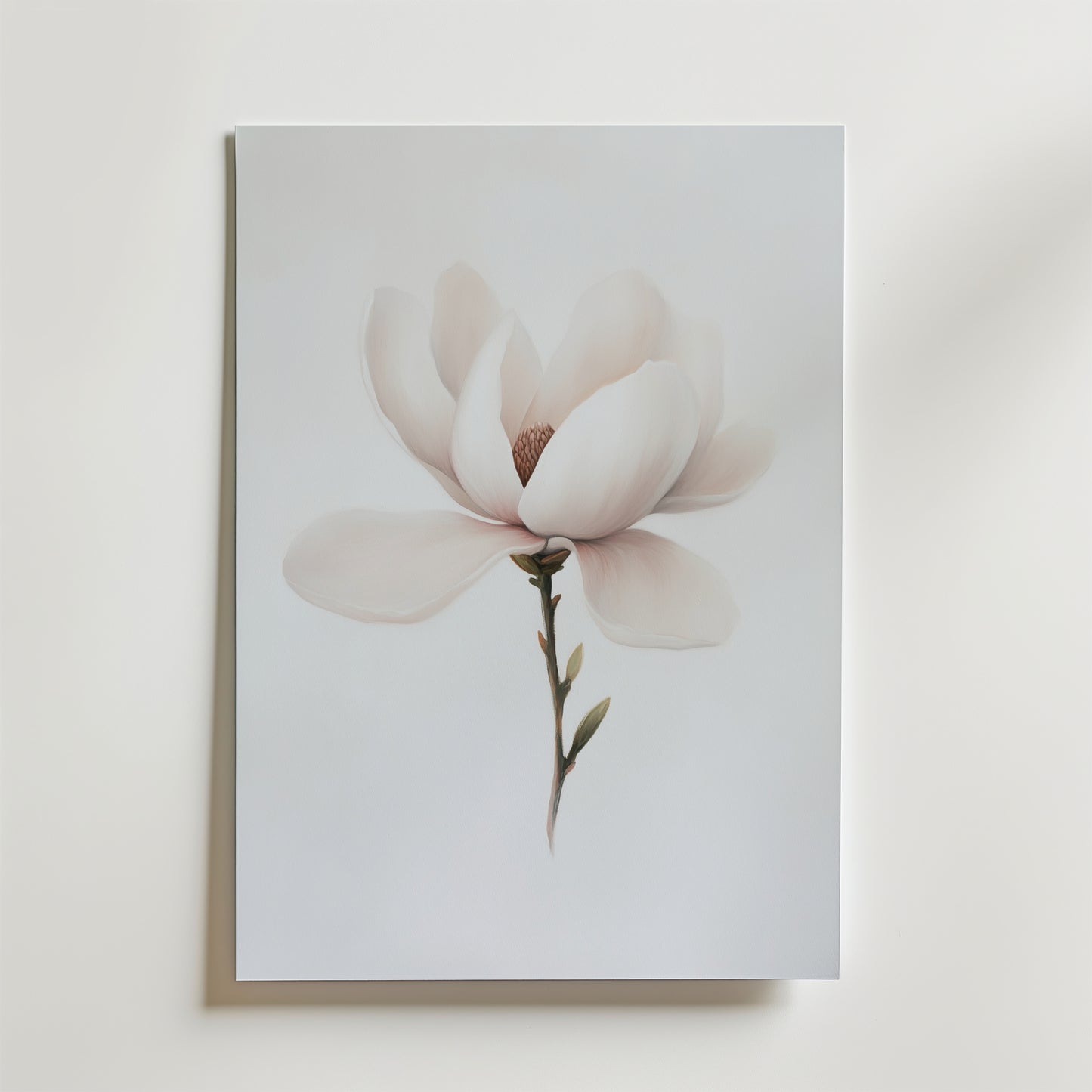 Minimalist magnolia Poster