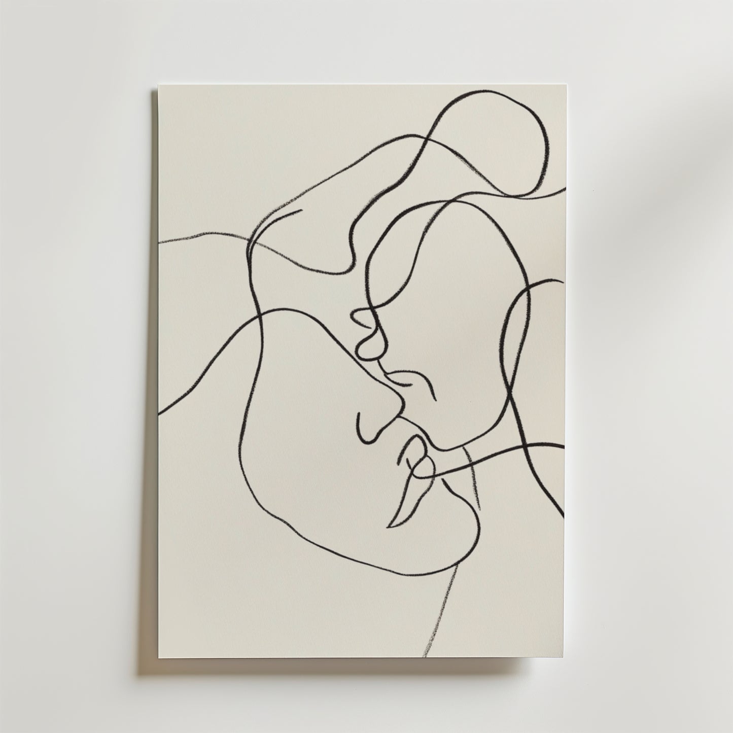 One Line Kiss Poster