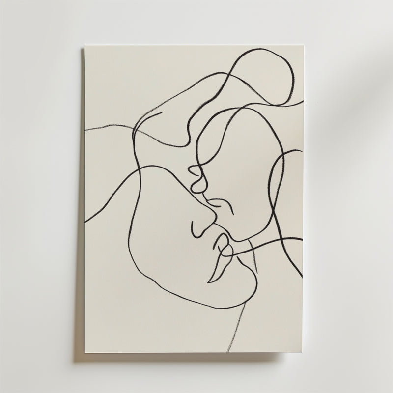 One Line Kiss Poster